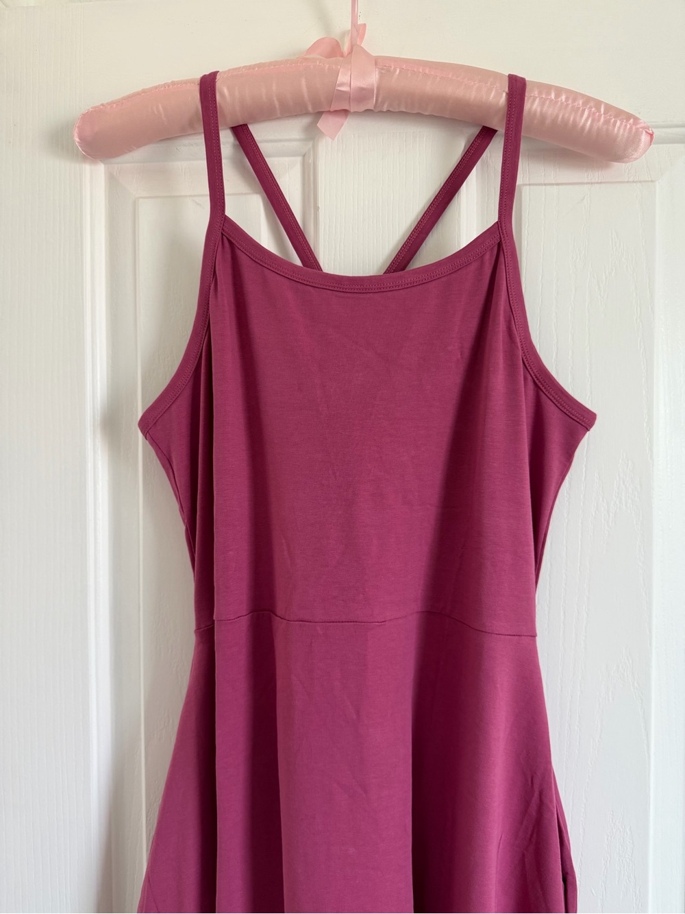 PACT NWOT Fit & Flare Midi Dress Size L - Picture 6 of 12
